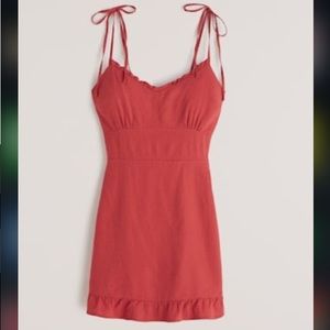 Abercrombie red dress